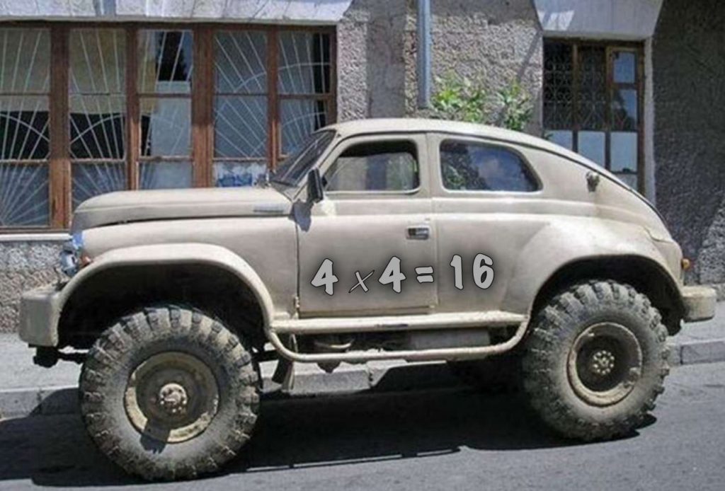 Амбалу на джипі цвяхом нашкрябали «4х4 = 16» – він дістав монтировку і сховався в кущах